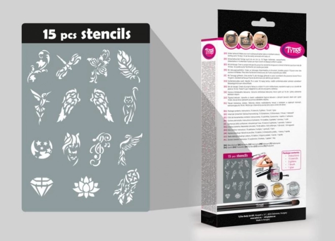 Kit für glitzernde Tätowierungen TyToo Shape&Soul