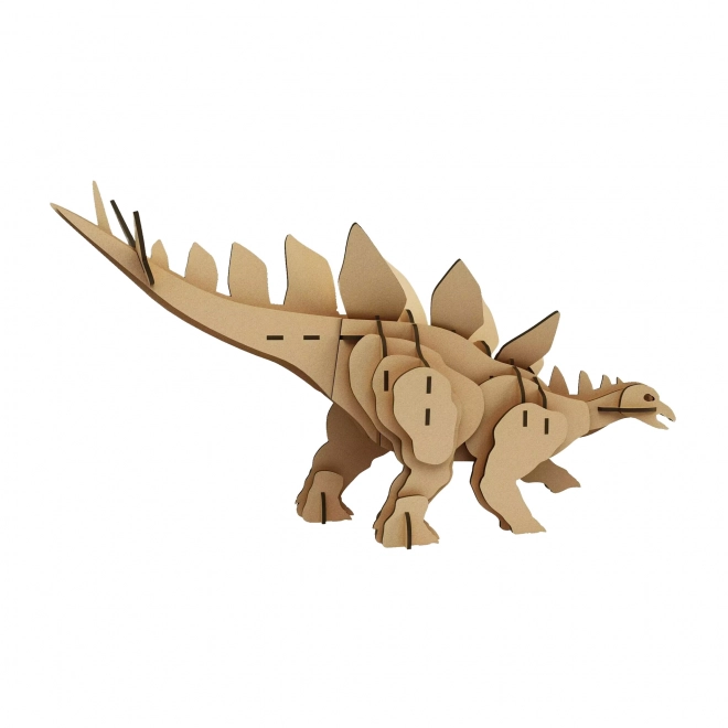 Houten 3D-puzzel stegosaurus