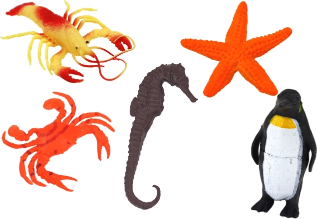 Figurines d’animaux colorées