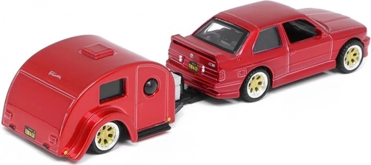 Functionele caravan met afneembare trek