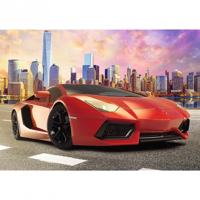 Puzzle 1000 pieces - Sunset Ride Trefl