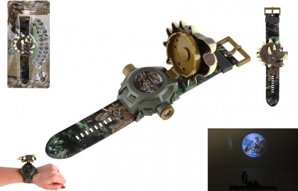 Kids’ digital watch with dinosaur projector