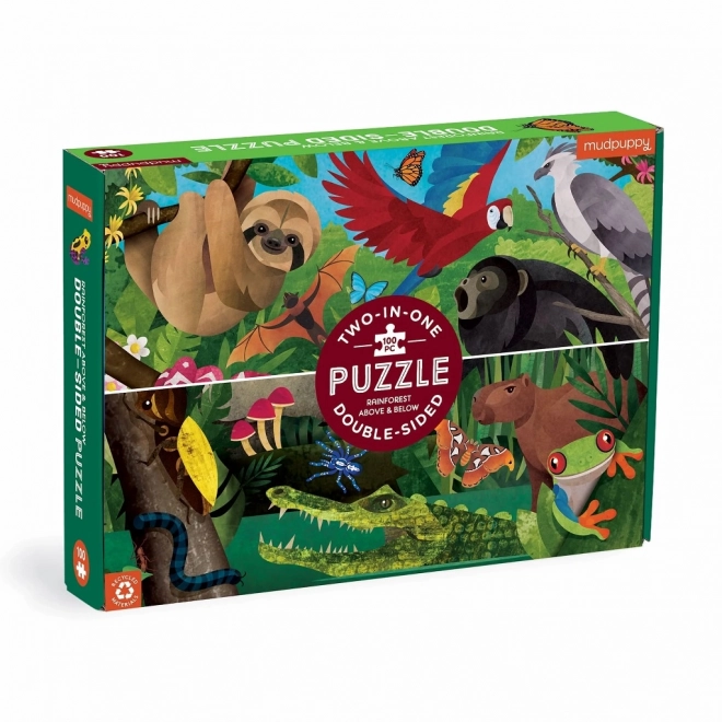 Tweepersoons legpuzzel Regenwoud