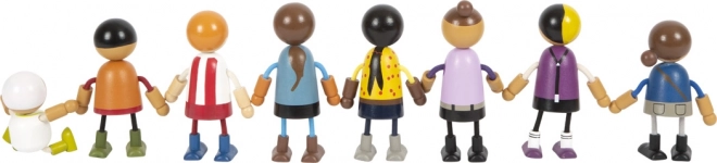 Small Foot Buigbare poppenfamilie met kind