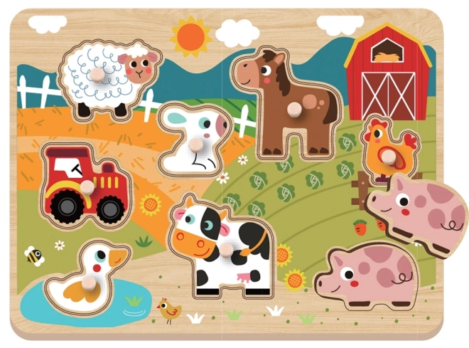 2Kids Speelgoed Puzzel Boerderij