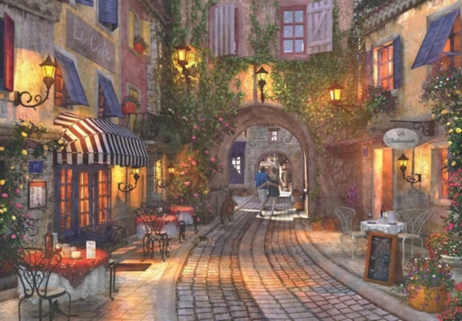 Puzzle Rue française 500 pièces