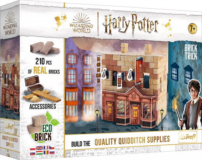 Trefl Brick Trick Harry Potter Quidditch Supplies Store Construction