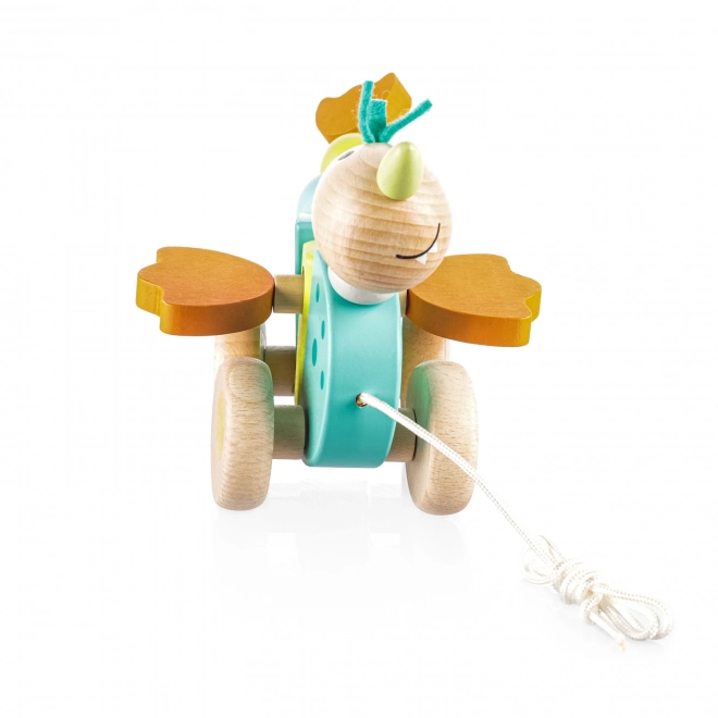 Houten trekfiguur, Draak