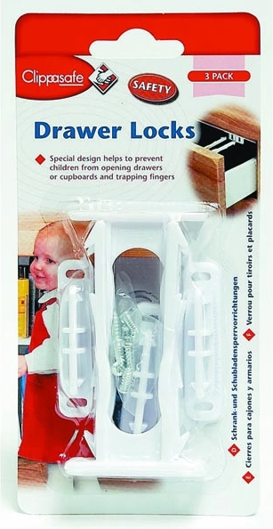Beveiliging voor kasten/lades 3 stuks