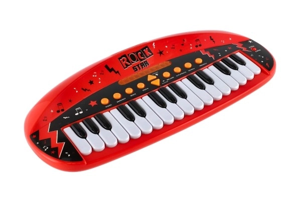Kinderen piano ROCK STAR met 31 toetsen