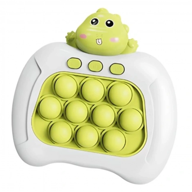 Electric Pop It Dinosaur Green Sensory Toy
