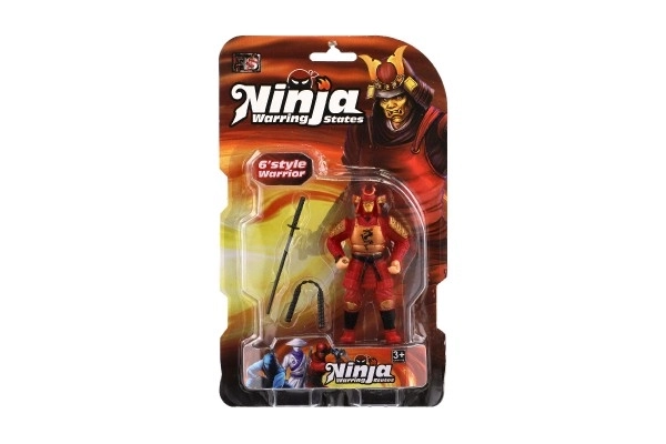 Ninja-Figur mit Zubehör 10 cm
