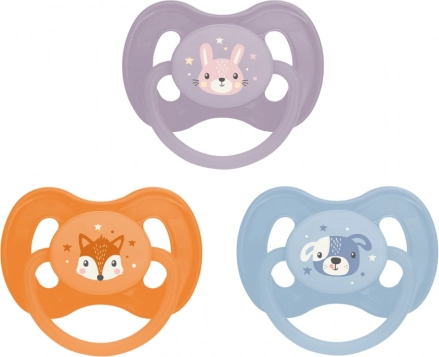 Canpol babies rubberen speen kersvorm 0–6 m CUTE ANIMALS