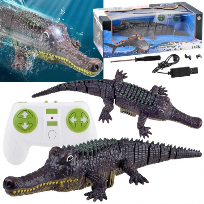 Remote Controlled Crocodile Toy