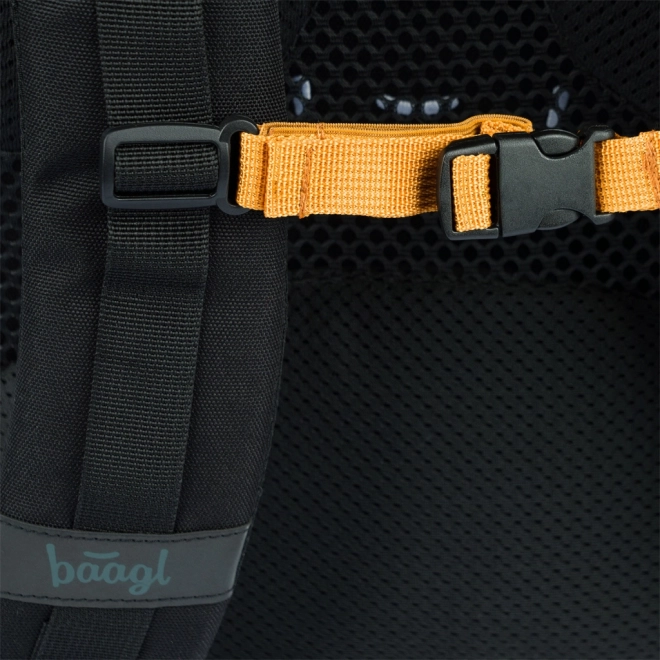 BAAGL Schooltas Core Metallic Bronze