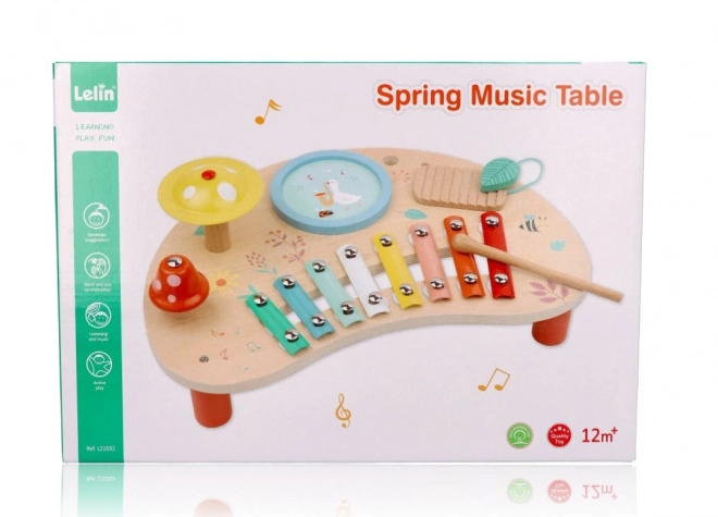Kinder muziektafel