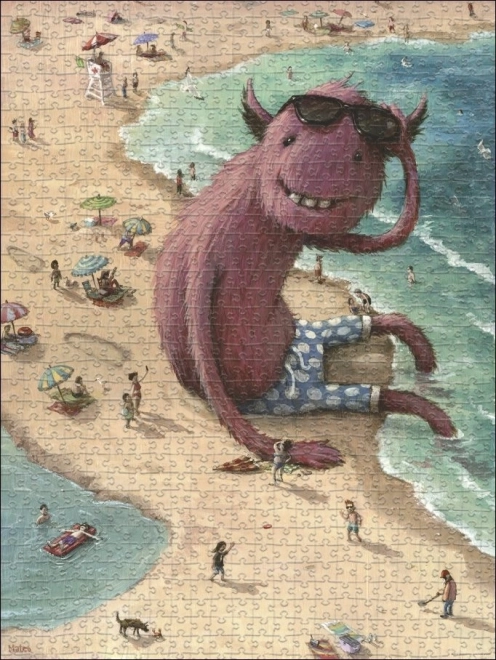 Puzzle Lážo Plážo 1500 pièces de Heye