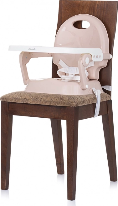 3-en-1 : chaise haute, chaise basse et rehausseur
