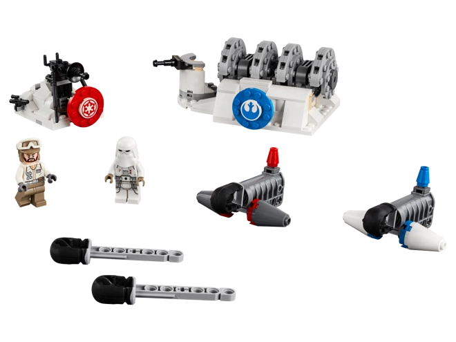 Two minifigures for instant action