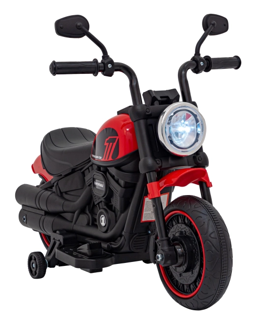 Motorrad Chopper FASTER – Rot