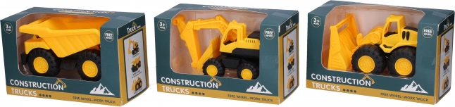 Construction vehicle 12 cm – dump truck, bulldozer, excavator