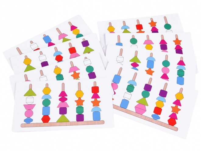 Houten educatieve puzzel 25 stuks