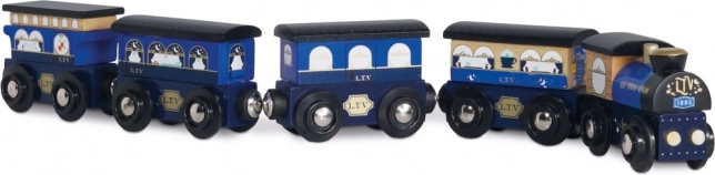 Wooden Train Twilight by Le Toy Van