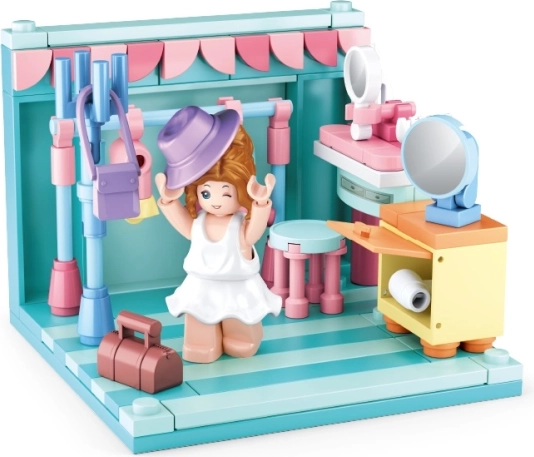 Sluban Handcraft Dressing Room building set
