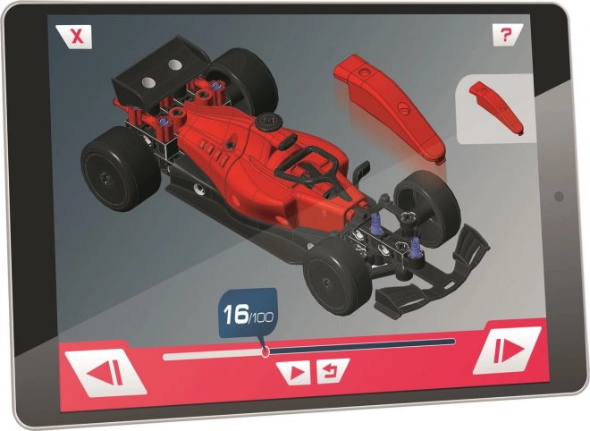 CLEMENTONI Science&Play Mechanische laboratorium Formule 1, 2in1