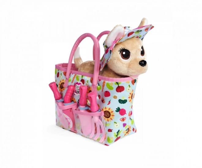 Toy Dog Chi Chi Love Happy Gardener