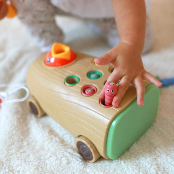 Houten speelgoed WOOPIE voor kinderen - hamer en magnetisch spel