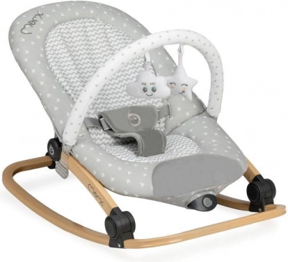 Vibrerende ligstoel met melodieën en speeltjes MoMi Lumiwood