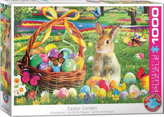 EUROGRAPHICS Puzzle Jardin de Pâques 1000 pièces