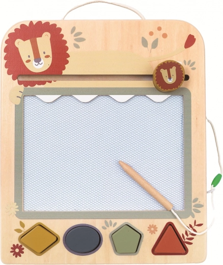 Magnetic Drawing Board Little Lion 2Kids Toys