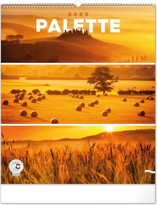 Calendrier mural Palette 2026