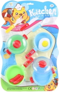 Kids’ Kitchen Set – Plastic Dishes and Accessories, 11 pcs