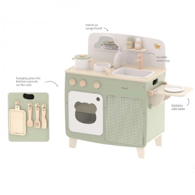 Wooden Kitchen Playset