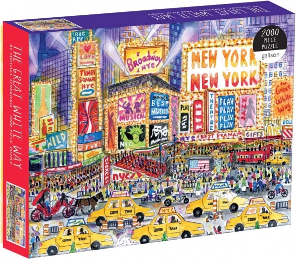 Galison puzzel Broadway-lichten 2000 stukjes