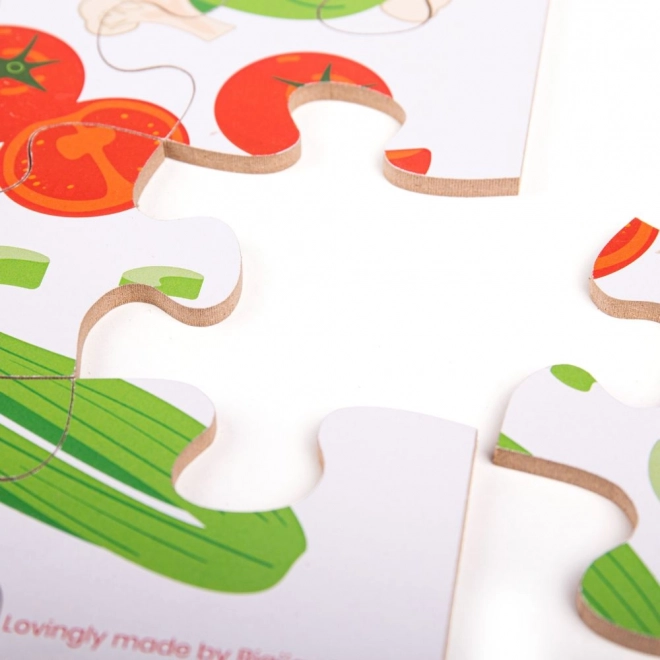 Bodenpuzzle Gemüse