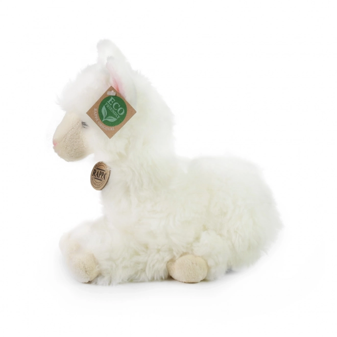 Pluchen lama Rappa liggend – 23 cm