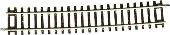 Roco Line Curved Track with Wooden Sleepers