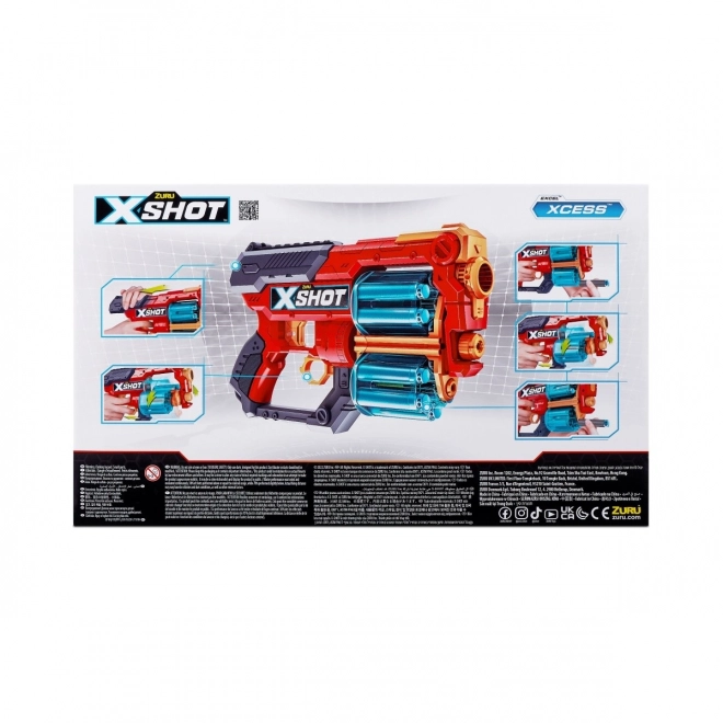 Wyrzutnia X-Shot Excel Xcess (16 Pfeile) orange