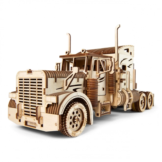 Ugears 3D puzzel - Zware jongen vrachtwagen VM 03 - 541 stukjes