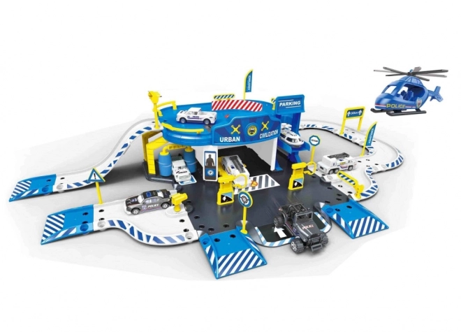 Polizeitankstellen-Spielset