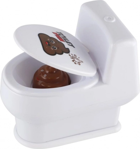 Grappig spuitend speelgoed in de vorm van een toilet - 4 kleuropties