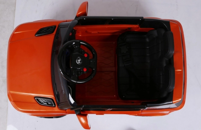 Elektrische auto Land Rapid Racer oranje