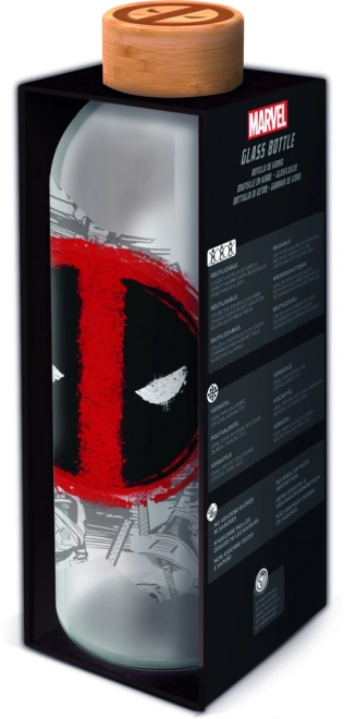 Glasflasche Deadpool 1030 ml