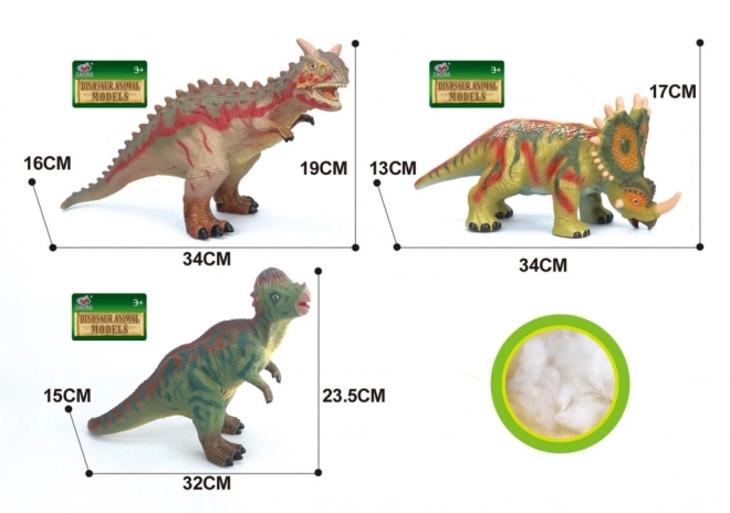 Weicher Dinosaurier 34 cm