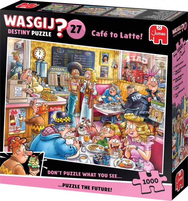 Puzzle Wasgij Destiny 27: Latte Café 1000 Pieces