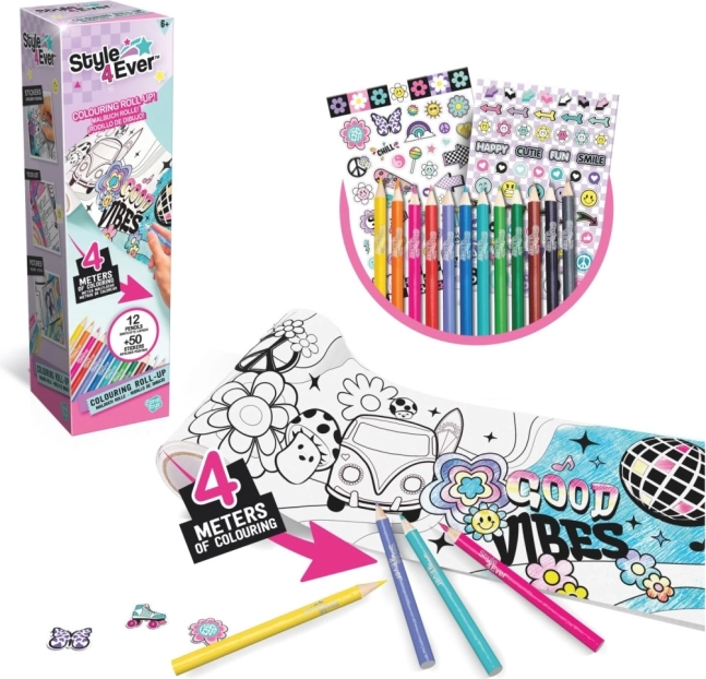 Style4Ever coloring roll
